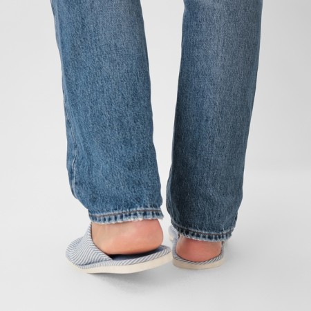 Male slippers, size 42-43, blue color-6