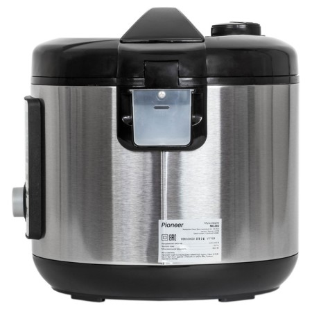 Pioneer MC202, 860 W multicooker, 5 l, 17 programs, silver color with black-7