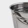 A stainless steel bucket "Classic", 17 × 16 × 15 cm