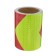 Reflective tape, self-adhesive, red-salanut, 15 cm x 10 m
