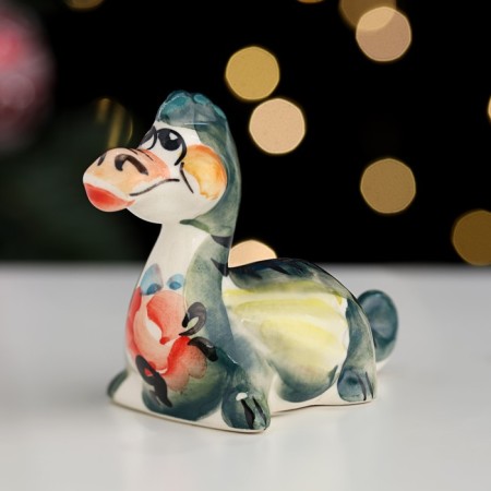 Souvenir "Dragon Lying", Gzhel, Color-1
