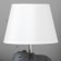 Table lamp 16544/1 E14 40W gray 22.5x22.5x35 cm Risalux