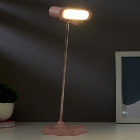 Table lamp 1670/1 LED 5W 2 modes 3000K 6000K USB battering rose 13x10.4x34 cm Risalux-1