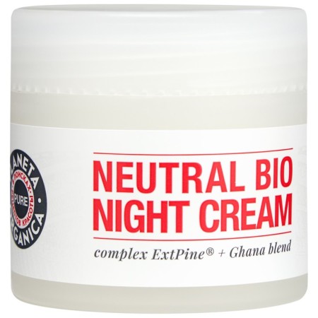 Facial cream Planeta Organica Pure Neutral Bio, anti -aging, night, 50 ml
