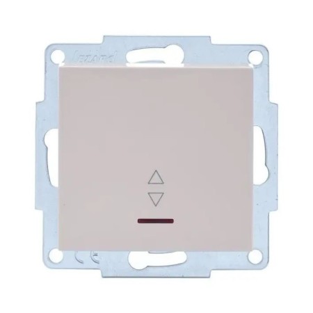 Passing switch 1-cl. SP Vesna Mechanism Cream. Lezard 742-0388-105-1