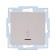 Passing switch 1-cl. SP Vesna Mechanism Cream. Lezard 742-0388-105