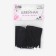 Clothing patch "Rectangle", 4.5 × 2.5 cm, heat -mock, black color