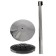 Fencing stand with exhaust ribbon-180cm red, height-90cm, diameter 6cm, floor D-32cm