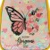 Children's backpack 20*9*22.5, lightning departure, butterfly, yellow