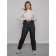 Semicirconzone female, size 42, black color