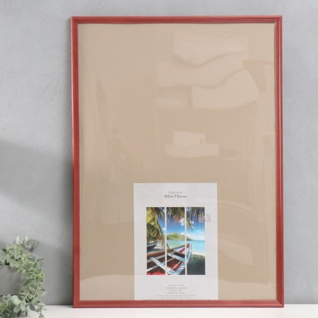 Photo frame tree "Image Art" C18 50x70 cm, (plastic screen), red tree