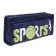 School Penal on the zipper "Sport", 2 departments, mix