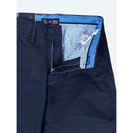 Pants for ISee boys, height 128-134 cm, dark blue color