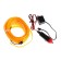 Cartage neon thread for lighting salon, feeder 12 V, 7 m, yellow