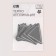 Reflective thermonacle "triangle", 6.5 × 4 cm, color gray color