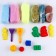 Set for creativity 2 in 1 "kinetic sand. Ball plasticine ", 900 g, 10 molds, mix