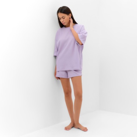 Female set (T -shirt, shorts) KAFTAN BASIC Line, p. 46, lilac-2