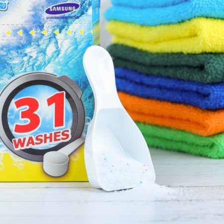 Sunsu-Q washing powder, hypoallergenic, for white bright things, 1.1 kg-6