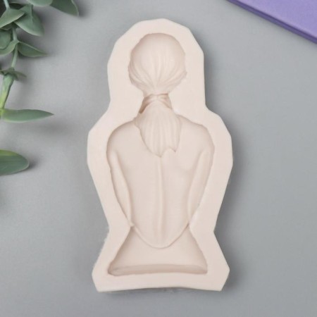 Mold Silicon "Back Girls" 9.8x4.4 cm 1.8x11x6 cm