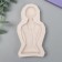 Mold Silicon "Back Girls" 9.8x4.4 cm 1.8x11x6 cm