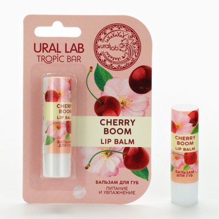 Lip balms, 3.5 g, cherry aroma, Tropic bar by ural lab-1
