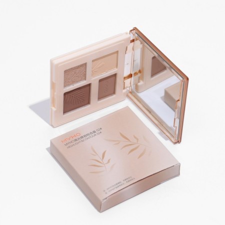 Professional Palette of shadows Myho Contour, 4 colors-1