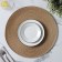 Serving napkin on the table “Loft”, d = 38 cm, sand color