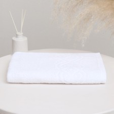 Полотенце махровое 70х130см Ritmica, белый, 340 г/м, хл100%