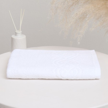 Trick towel 70x130cm Ritmica, White, 340 g/m, HL100%