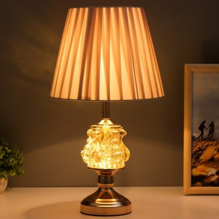 Board lamp with "Pavliy" E27 40W gold 26x26x44cm Risalux-2