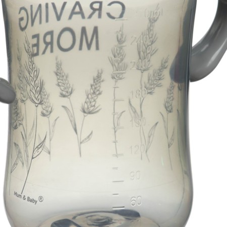 Bottle for feeding, wide throat Little World Collection, 270 ml., With handles-4