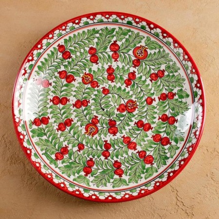 Largan Rishtan ceramics "Grenates", 32 cm-1