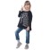 Baby Tunika "Zebra", height 104 cm, black color
