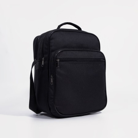 Male bag, "Sarabella", black color-1