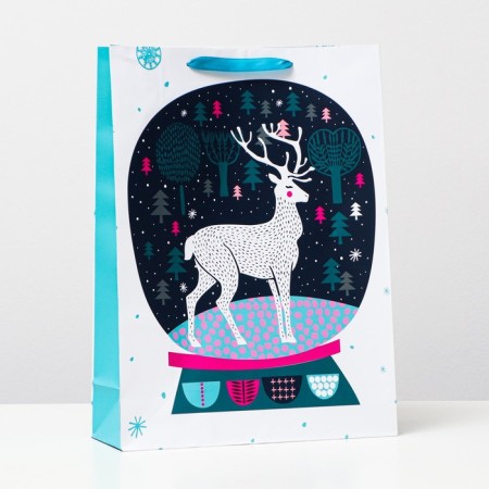 Laminated laminated "Forest Deer" 32 x 42 x 12 cm