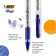A set of gel pens 2pcs, Bic Gel-Jocity STIC Fine Point 0.5mm, blue ink