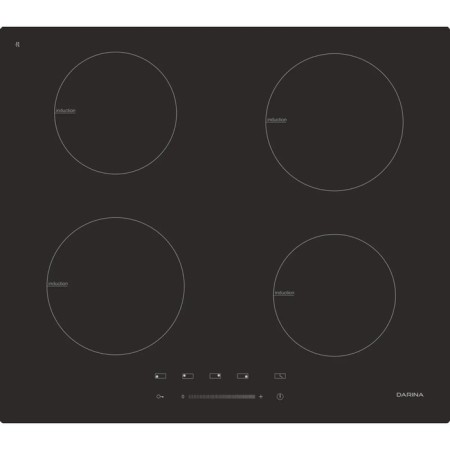 Hon surface Darina 5 P EI313B, induction, 4 burners, sensor, black