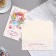 Money envelope "Happy Birthday!" Fairy, cupcake, 18.5x8.5 cm