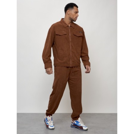 Sports suit men's, size 48, brown color-2