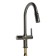 Zein Z3783 kitchen mixer, temperature screen, exhaust spout, height 23 cm, 2 modes