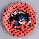 A set of paper dishes is one -time with birthday! ”: 6 plates, 6 glasses