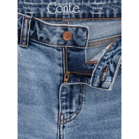 Women's jeans Conte Elegant Mom Slim, size XS, color Light Blue-5