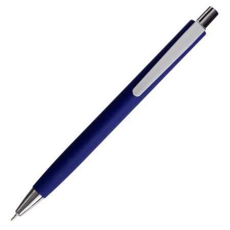 Automatic ballpoint handle 0.7 mm, blue rod, oil, vinson hull mix, rubberized-5