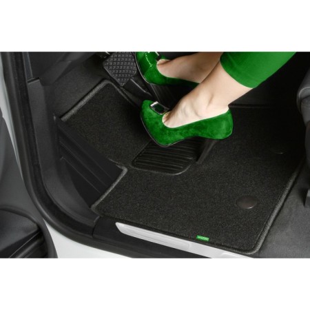 Rugs in the cabin Klever Standard Kia Optima 2016-2016, sed., 4 pcs. (textile)-5