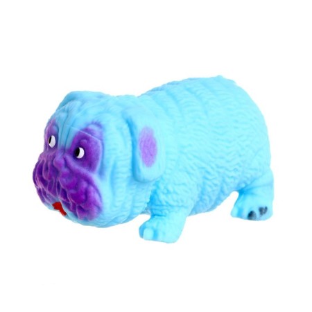Magic anti -stress pulling "dog", with sand, color mix, in showbox-2