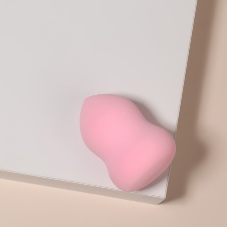 Makeup sponge "Amphora", 6 × 4 cm, increases when getting wet, color mix-7