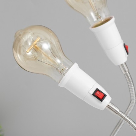 Sindy Duo table lamp 2x15W E27 white 3x3x40cm Risalux-5