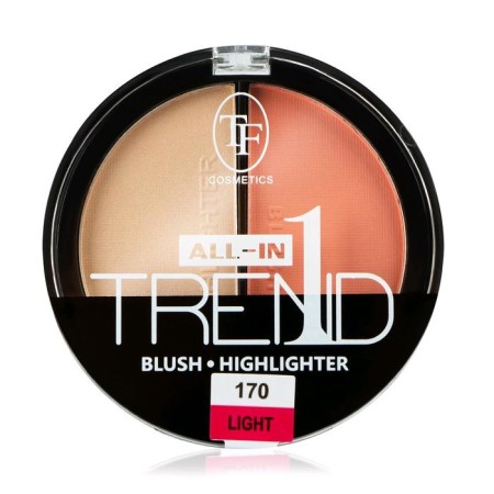TF TREND ALL-In-on double blush, tone 170 Light