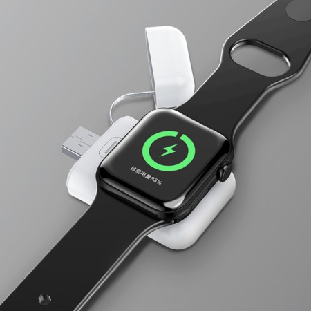 External battery XDL-WPB01, for charging Apple Watch, 1000 mAh, white