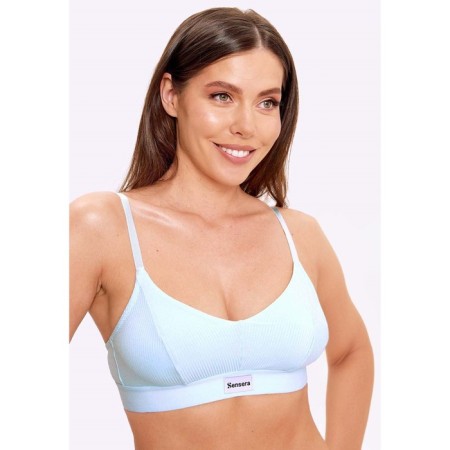 Women's Barta bra, size XL, blue color